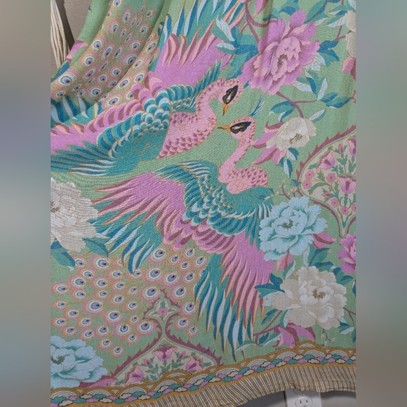 Spell Cloud Dancer Maxi Kimono OS